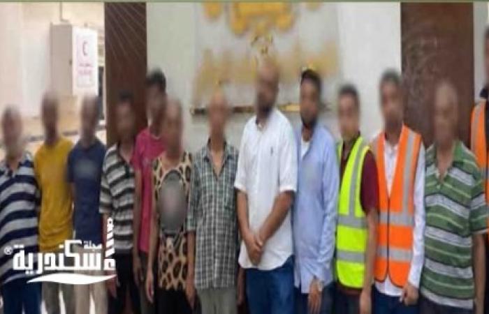 أمن الإسكندرية يضبط طرفي مشاجرة داخل عقار بقسم باب شرق بسبب الخلاف على أعمال المقاولات