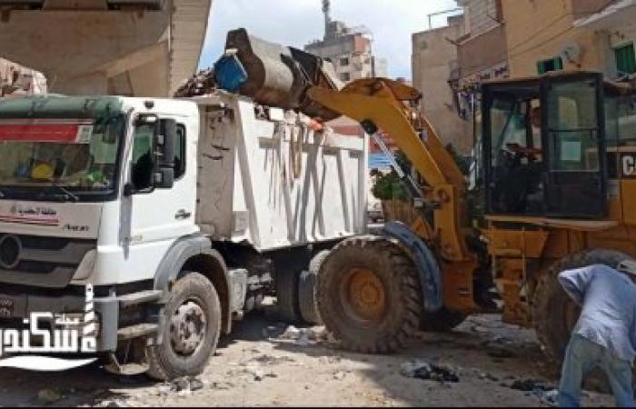 حي شرق الإسكندرية يكثف حملات النظافة ويرفع مئات الأطنان من المخلفات لتحسين المظهر الحضاري