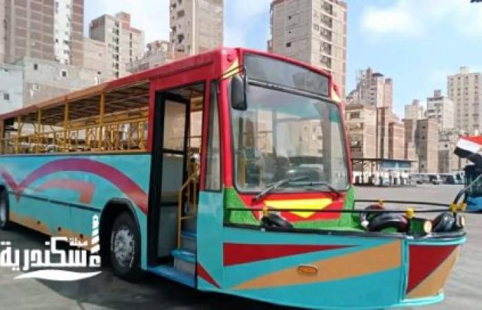 من الخردة إلى السياحة.. إسكندرية تحول أتوبيساً متهالكاً إلى «طفطف سياحي» بـ 35 مقعداً