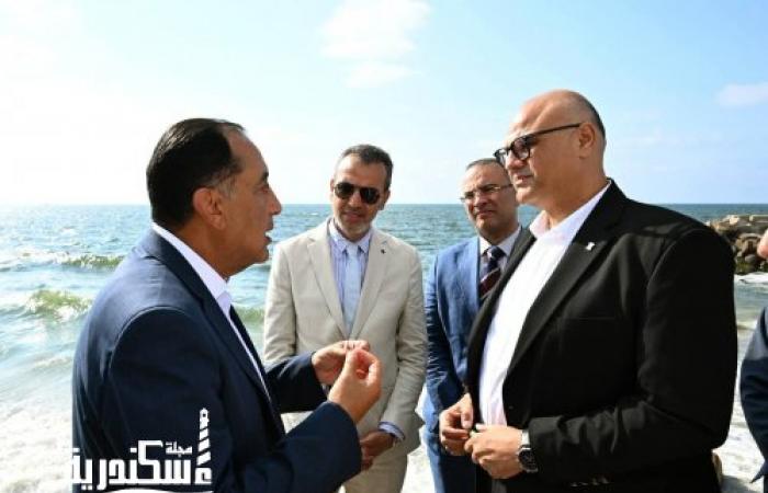 رئيس مجلس الوزراء يتفقد مشروع تطوير كورنيش الإسكندرية