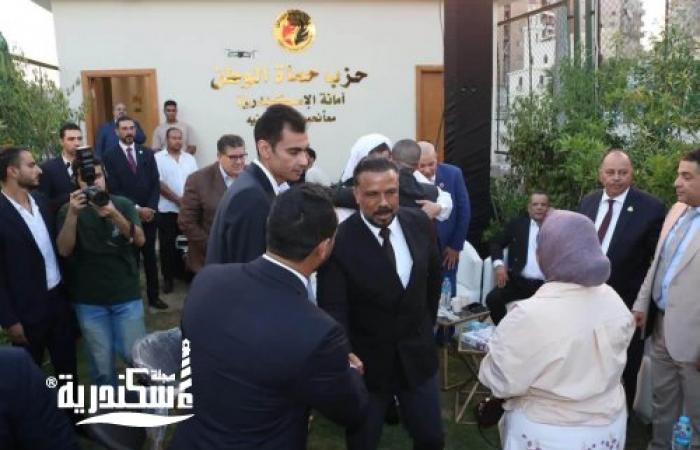 المهندس أمير أبو الفتوح يشارك في افتتاح المقر الجديد لحزب حماة الوطن بالإسكندرية