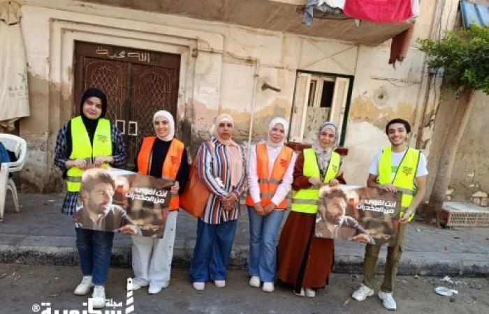 انت أقوى من المخدرات يكثف تحركاته الميدانية في سيدي بشر  للتوعية بمخاطر المخدرات