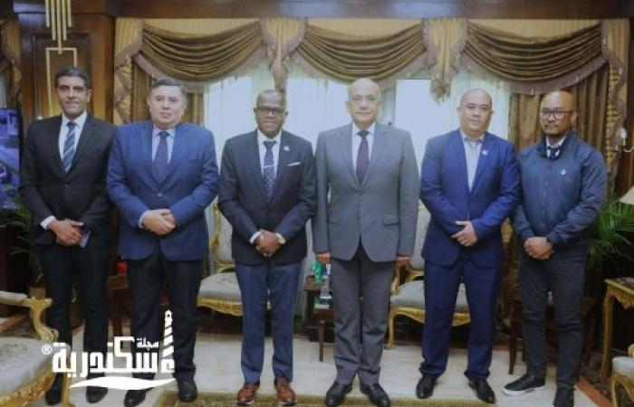 الهيئة العامة لميناء الإسكندرية تستقبل وفدا من جمهورية مدغشقر لبحث تعزيز التعاون مع ميناء توماسينا