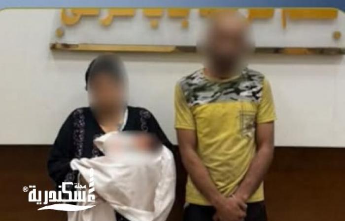 ضبط متهم بالإسكندرية لاستغلال طفلته الرضيعة فى التسول وتعريض حياتها للخطر