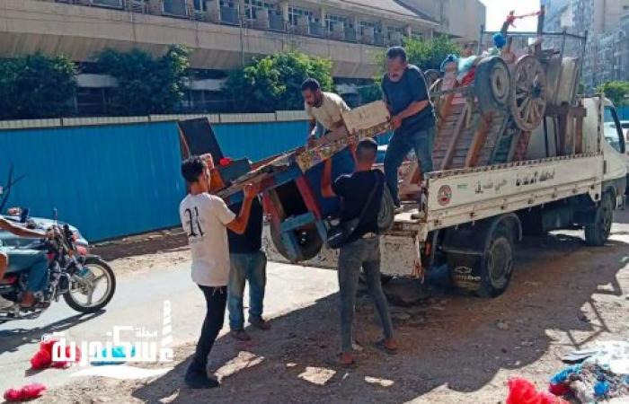 حي شرق يضبط 465 حالة إشغال وينفذ حملة موسعة لإعادة الانضباط المروري