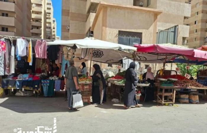 إقبال كبير في اليوم الثاني لـ "سوق اليوم الواحد" ببشاير الخير بالقباري في الإسكندرية
