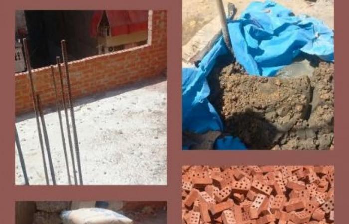 وحدة التدخل السريع بحي ثان المنتزه تستجيب لبلاغ طارىء عن أعمال بناء بدون ترخيص بشارع 16 أسكوت