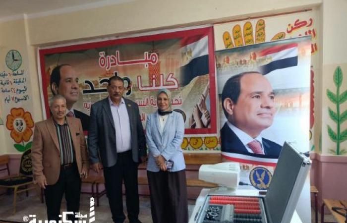 إدارة شرق التعليمية بالإسكندرية "تجهيز بعض مدارس الإدارة وتسهيل المهام لاستقبال مبادرة كلنا واحد"