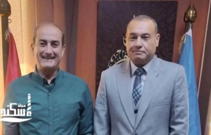 مدير استاد الإسكندرية الدولي يهنئ رفاعي ويبحث آفاق التعاون المشترك