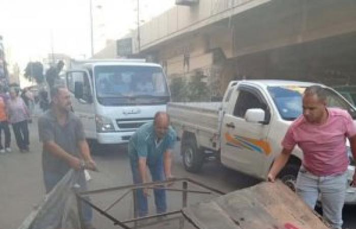 حي شرق الإسكندرية يشن حملة مكبرة لفرض الانضباط.. ضبط 156 إشغالاً و231 هالکاً في باكوس والساعة