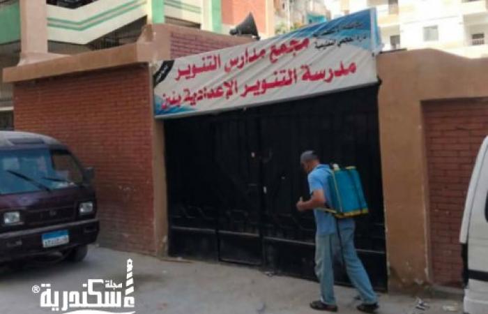 حي العجمي يواصل حملات مكافحة البعوض والحشرات الضارة بنطاق الحي
