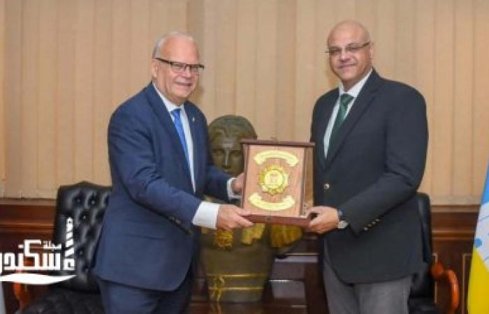 محافظ الإسكندرية يبحث مع سفير السويد التعاون في إدارة المخلفات والنقل المستدام والطاقة الحيوية