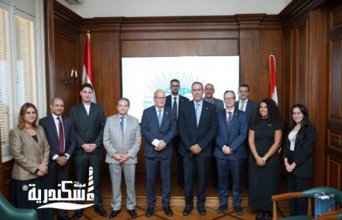 "جمعية رجال أعمال الإسكندرية" و"سفير السويد" يبحثان فرص إقامة شراكات جديدة