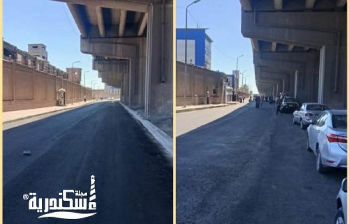 محافظ الإسكندرية: انهاء معاناة استمرت ١٢ عام والانتهاء من رفع كفاءة الجانب الشرقي لشارع الفتح بالعجمي.. واستكمال الأعمال بالجانب الغربي بنسبة تنفيذ 60%