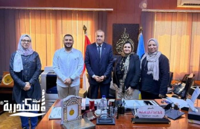 الشباب والرياضة بالإسكندرية تستقبل وفد المفوضية السامية للأمم المتحدة لشؤون اللاجئين وممثلي هيئة تير دي زوم (TDH)