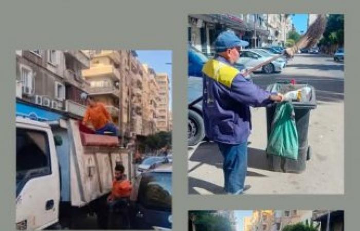 بإجمالي 675 طناً.. حملات مكثفة لرفع المخلفات وتطهير الشوارع والميادين بحي شرق الإسكندرية