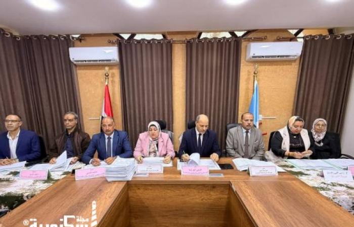 عربي أبو زيد مدير مديرية التربية والتعليم بالإسكندرية يترأس لجنة مقابلات الوظائف الإشرافية (وكيل مدرسة)