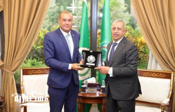 وكيل وزارة الشباب والرياضة بالإسكندرية في ضيافة الأكاديمية العربية للعلوم والتكنولوجيا والنقل البحري لبحث سبل التعاون المشترك