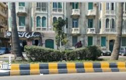 تجميل وتحذير.. حي الجمرك يواصل دهان بلدورات الكورنيش وإنذار الممتنعين عن استكمال ملفات التصالح