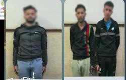 الداخلية تضبط 3 عناصر إجرامية تخصصوا في ترويج الحشيش بالهانوفيل