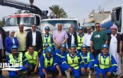 محافظ الإسكندرية يتفقد مشروعات "حياة كريمة" ببرج العرب.. ويوجه بتشغيل الوصلات المنزلية فور سداد قيمتها وتقديم خدمة "الكسح" مجاناً
