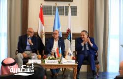 وزير الاستثمار والتجارة الخارجية ومحافظ الإسكندرية في لقاء موسع مع مجتمع الأعمال بالغرفة التجارية لبحث تطوير مناخ الاستثمار وتعزيز تنافسية الاقتصاد المصري