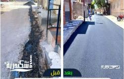 استجابة لتوجيهات المحافظ: مديرية الطرق بالإسكندرية تُنهي أعمال إعادة الشيء لأصله بشارع "كرم الله" في منتزه ثان