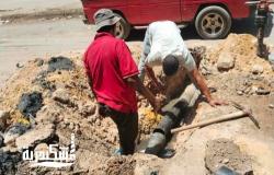 حي العجمي يتابع أعمال شركة الصرف الصحى ومياه الشرب لتحسين مستوى المرافق العامة