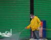 حي غرب ...تطهير وتعقيم عدد من الأماكن الحيوية