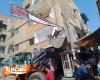 ثلاث حملات لإزالة الإشغالات والحواجز من شوارع وسط الإسكندرية