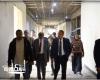 رئيس جامعة الإسكندرية يتفقد أعمال إنشاء مبنى كلية الحاسبات وعلوم البيانات الجديدة