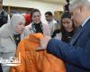 معرض خيري للملابس بجامعة برج العرب التكنولوجية