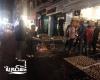 حي وسط.... حملة لرفع اشغالات محل حلويات ومخبوزات بشارع لاجتيه بالابراهيمة