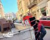 حي وسط...رفع 60 حالة أشغال وتحصيل 20.200 الف جنيه خلال حملة صباحية مكبرة