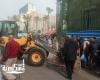 حملة مكبرة لتطهير "السبع بنات" وميدان عرابي من الإشغالات بالإسكندرية