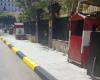 حي وسط....بدء دهان البردورات بشارع فؤاد استعدادًا لفصل الصيف
