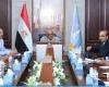 "تنفيداً لتوجيهات وزيرة التنمية المحلية.. محافظ الإسكندرية يبحث خطة تطوير منظومة النظافة مع شركة نهضة مصر"