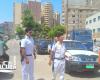 نهضة مصر تشارك في حملة أمنية مشتركة مع مديرية أمن الإسكندرية للحد من ظاهرة النباشين بنطاق حي شرق