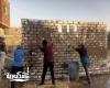 رئاسة حي العامرية أول تواصل جهودها وتزيل أعمال بناء بدون ترخيص بقرى النهضة وطيبة والكرنك