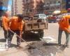 حي العجمي يكثف أعمال تطهير الشنايش والمطابق استعدادًا لموسم الأمطار